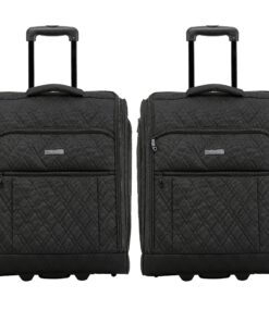 Valise Flight Knight 56x45x25cm Ultra Leger et Durable - Facilement Portable pour easyJet - 2 Roues - Valise Approuvee e