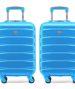 Valise Flight Knight ABS pour Voyageur Actif - Lightweight 3 Tailles - Bagages Compatible Air France, easyJet, Ryanair e