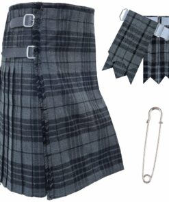Kilt Mania Kilts pour homme - Tartan écossais traditionnel - Hommes - Mariage - Robes de mariée - 4,6 m - 453,6 g de lai