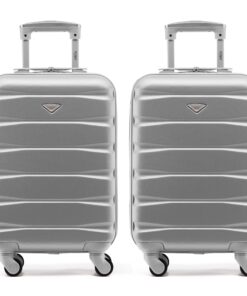 Valise Flight Knight ABS pour Voyageurs en Aviation Économique | Lightweight | Vivaair, Jet2, Wizz Air Included! 55x35x2