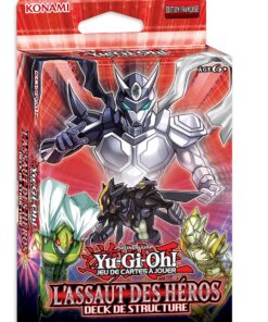 YU-GI-OH! - Assaut des Héros : Deck de Structure SDHS - Collection Francaise - Jeux de Cartes