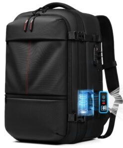 IKYWT Sac à dos de voyage avec pompe intégrée | Grande capacité Airback de 80 L pour voyageurs actifs