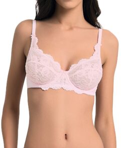 Soutien-Gorge Femme en Dentelle Confortable, Soutien-Gorge Sans Douleur pour Femmes