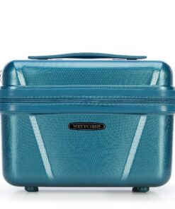 Valise de Voyage WITTCHEN Bleue avec Serrure à Combinaison pourExplorer Line | Trousse de Toilette WITTCHEN Valise Cabi