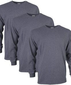 T-shirt Gildan homme - Lot de 3 - OEKO-TEX STANDARD 100 - Grande taille - Vêtement quotidien - Comfort et qualité