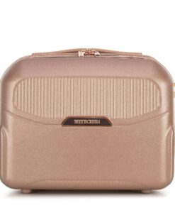 Valise cosmétique WITTCHEN ABS Polycarbonate LineRoseWoman Voyage Femme Homme