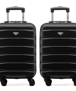Valise Flight Knight ABS 3 Tailles | Lightweight | Passagers Air France, Hop! easyJet, RyanAir et de nombreuses autres c