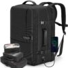 VGOAL sac à dos de voyage extensible avec 40 L, pour ordinateur portable de 17", idéal pour le week-end et les voyages