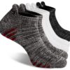 Chaussettes homme coton respirantes antiderapantes, 6 paires, taille 43-46, parfait pour le sport et la maison | Chaussu