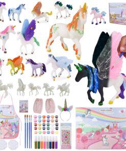 BONNYCO Jouet Fille Kit de Peinture Phosphorescente Cadeau | Loisir Creatif Enfant Anniversaire Noël