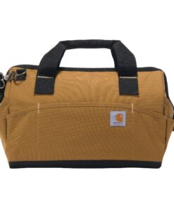 Carhartt Sac à outils Trade Series Marron Résistant à l'eau Professionnel Taille L 40,6 cm