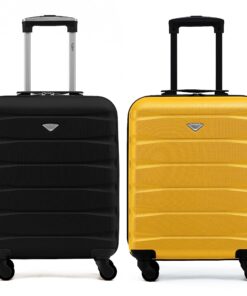Valises légers Flight Knight - Rigides, Approuvées pour easyJet et Jet2, Taille Ryanair Priority 55x40x20cm