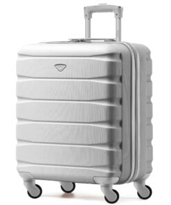 Valise Light Flight Knight ABS pour Voyageurs Air France, Hop! easyJet, Ryanair et D'autres - Sans Brand