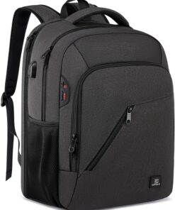 CAFELE Sac à dos professionnel TSA imperméable et léger pour les voyageurs, grand sac résistant parfait pour l'école et