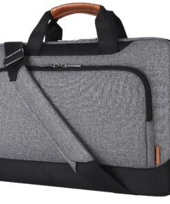 Sacoche Gris pour Ordinateur Portable 1|5-14 Pouces|Compatible MSI, Asus, Dell, HP, Mac, Acer|Professionnels|Bureau et V