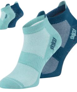 ZOOKSY Chaussettes Antidérapantes Femme et Homme - Parfaits pour Yoga et Pilates - Chaussettes de Sport et de Maison ave