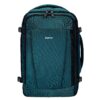 ECOHUB Bagage Cabine Écologique en Pet Recyclé pour Homme Femme Bleu Vert Global Recycled Standard