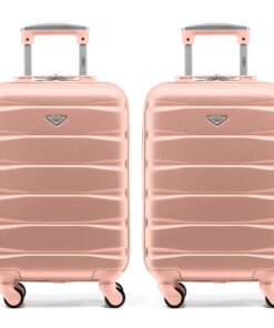 Valise Flight Knight ABS pour Voyageurs Réduits en Taille Allant de 55x35x20 cm, Robuste et léger, Compatible avec Air F