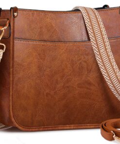 ISEYOU Sac à main femme en cuir PU, élégant et pratique pour le travail et le voyage
