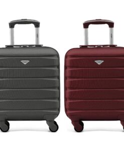 Valises Rigides Legeresen Abs Valise de Cabine Flight Knight Lot De 2 Approuvees pour KLM et Air France