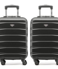 Valise Flight Knight ABS pour Voyageurs Aller léger avec 3 Tailles | Compatible Air France, Hop!, easyJet, RyanAir | Idé