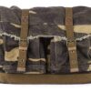 GOOTIUM Sac Messager Vintage Bohème – Effiloché en Toile Durable pour Femme - Sac à Bandoulière Style Vintage pour Utili