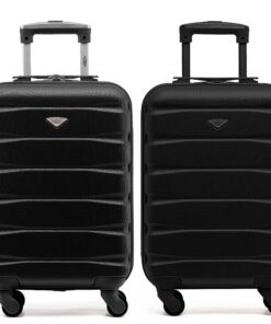Knight Case Bagages A Main Abs Rigide 4 Roues Lot De 2 Approuvé pour Air France et Ryanair, Funcionnel et Polyvalent 55x