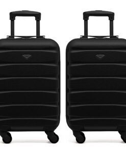 Valises ABS Legeres Flight Knight Approuve par EasyJet et British Airways Bagages Cabine