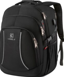 CAFELE Sac à Dos Durable pour Ordinateur Portable de 15,6 Pouces - Idéal pour Hommes et Femmes - Sac Antivol RFID, État