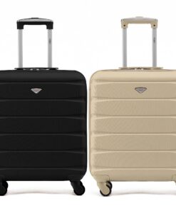 Valises Flight Knight Rigides et Légères en ABS - Sac Cabine et Sac à main.approuvé par British Airways - Taille max eas