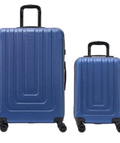 Flight Knight Premium Lightweight Suitcase Set - Idéal pour Voyageurs Économiques - Forte Durabilité en Revêtement ABS D
