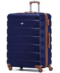 Valise Flight Knight ABS Légère pour Air France, Hop! & easyJet - Idéale pour Voyageurs Éprouvés - 3 Tailles - Grandes R
