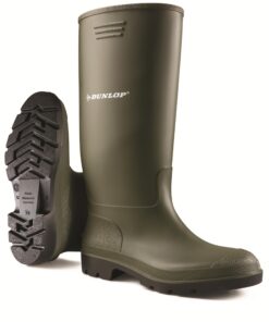 DUNLOP Bottes en Caoutchouc Imperméables Hommes - Waterproof Chaussures pour la Pluie Fonctionnelles et Durables | Taill