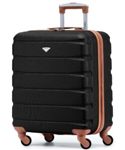 Flight Knight | Bagage de cabine léger à 4 roues en ABS | Approuvé par Plus De 30 Compagnies Aériennes, Dont Air France