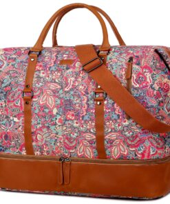 Sac de Voyage Baosha Grand pour Femme HB-05 - Compartiment à Chaussures - Bagage à Main - Sport