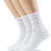 Chaussettes de sport Camano pour homme - Lot de 3 - Comfort etchevauchement - Sport et entraînement - Lot de 3 couleurs