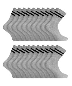 Chaussettes de tennis Basic Treasure Lot, coton doux, unisexes, hommes et femmes, loisirs et sport, OEKO-TEX STANDARD 10