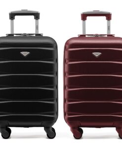 Case Flight Knight de 2 Bagages Main en ABS, légers et approuvés pour Plus de 100 Compagnies Aériennes, y compris Air Fr