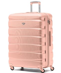 Valise Flight Knight ABS Lightweight Compatible avec Air France, easyJet, RyanAir et autres | Idéal pour Voyageurs | Fac