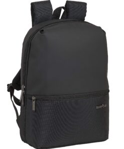 SAFTA Business Sac à dos pour ordinateur portable 14,1 pouces - Grande capacité - Idéal pour les étudiants et profession
