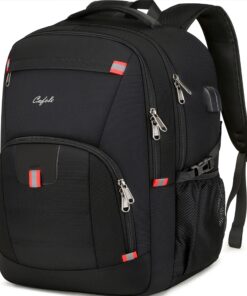 Sac à dos CAFELE antivol pour ordinateur portable, étanche et adapté aux sacs à dos d'affaires pour hommes et femmes
