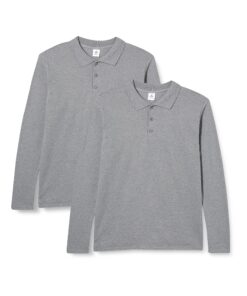FM London Polo Homme - Lot de 2 - Style Classique pour Affaires et Week-End - 3-Pan_upgrade_Fit -.Pattern Dots