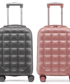 Passeport Flight Knight Lot De 2 Valises Bubble - Léger Et Très Résistant - Ryanair Easyjet Jet2 Approuvé - 8 Roues Cabi