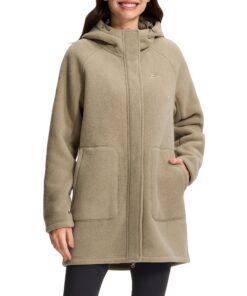Pioneer Camp Veste polaire femmes épaisse chaude 400 g cloture integrale