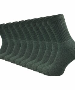 Chaussétes militaires et de chasse GAWILO pour Homme et Femme - de Travail avec Pied en Tissu Éponge Renforcé - de Loisi