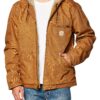 Carhartt Relaxed Fit Washed Duck Sherpa-lined Jacket Vêtements d'extrieur d'utilisation professionnelle Homme