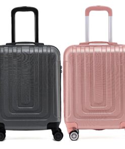 Flight Knight - Valises de voyage légers - Voyageurs fréquents - 55x40x20cm TSA-Lock et port USB pour 100+ compagnies aé