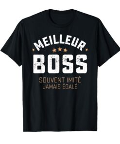 Métier Cadeau Meilleur Boss Drole Homme T-Shirt